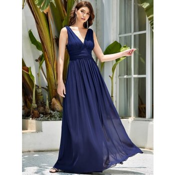 Ever Pretty plesové šaty 9016 tmavě modrá
