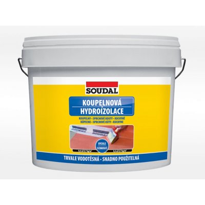 Soudal 1510225 Koupelnová hydroizolace 5 kg – Zboží Mobilmania