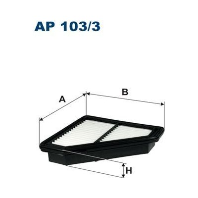 Vzduchový filtr Filtron AP103/3 – Hledejceny.cz