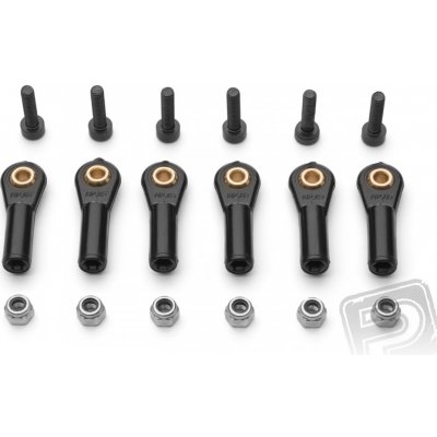 MPJet 2455 Kulový čep V1 pr7 mm M3/3 Černý 6 ks – Zboží Dáma