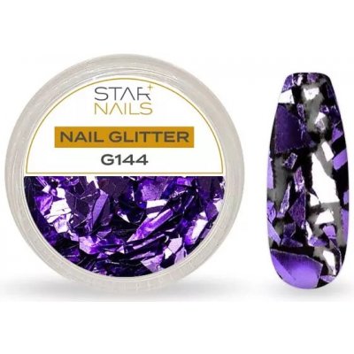 Starnails Nail Art zdobení glitter G144 – Hledejceny.cz