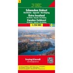 Mapa Švédsko 3 Stockholm 1:250 000 – Hledejceny.cz