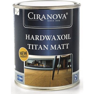 Ciranova hardwaxoil 0,75 l titan matt