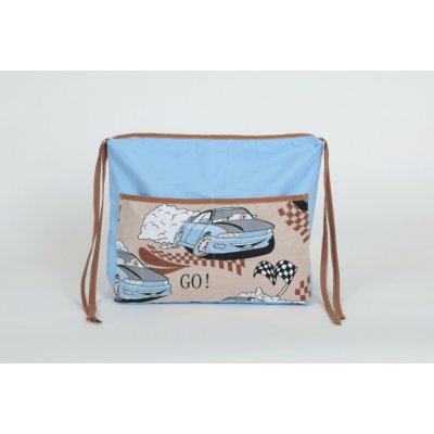 Jan peří kapsář do školy na lavici závodní auto na modré – Sleviste.cz