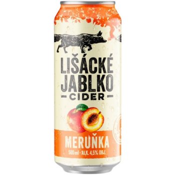 Lišácké Jablko Meruňka 0,5 l (plech)