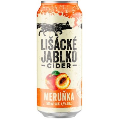 Lišácké Jablko Meruňka 0,5 l (plech) – Zbozi.Blesk.cz