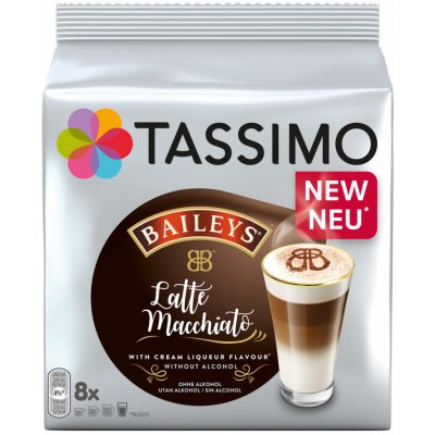 Tassimo Jacobs Baileys Latte Macchiato 16 kusů – Zboží Mobilmania