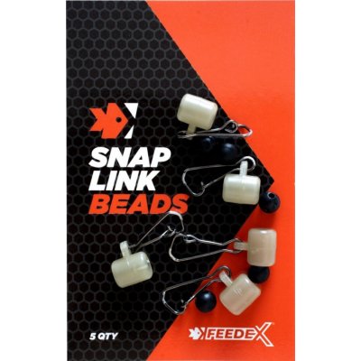 Feeder Expert Průjezd s Karabinkou Snap Link Beads 5 ks