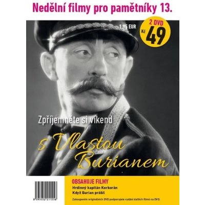 Nedělní filmy pro pamětníky 13. - Vlasta Burian DVD – Zboží Mobilmania