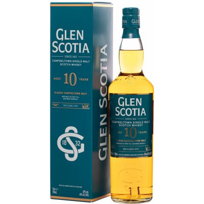 Glen Scotia 10YO Gruit and Gentle Spice 40% 0,7 l (karton) – Zboží Mobilmania