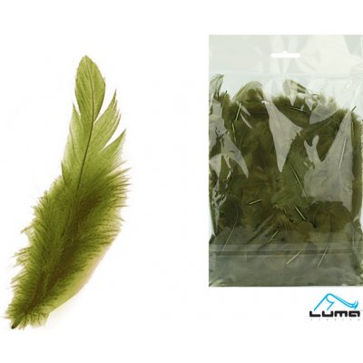 Luma Peří barevné 10 gr. olivové – Hledejceny.cz