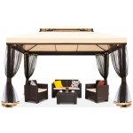 Garden Point Valencia 3 x 4 m krémový – Zboží Dáma