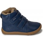 Protetika chlapecké zimní barefoot boty DARYK NAVY, PRO-tex modrá – Zboží Dáma