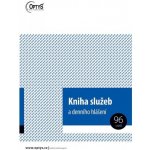 Optys 1242 Kniha evidence služeb denního hlášení A4 nepropisující 96 listů – Hledejceny.cz