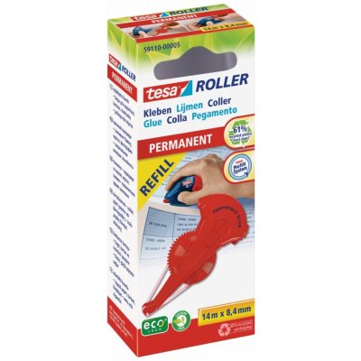 Tesa Roller, náplň pro strojek s trvalým lepidlem, 14 m x 8,4 mm – Hledejceny.cz