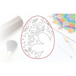 Radost v písku Šablona na pískování výřez velikonoční kraslice – Hledejceny.cz