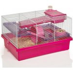 RW Klec hlod. křeček Pico růžová/fialová 50 x 36 x 29 cm – Zboží Dáma