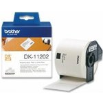 Brother DK-11202 - originální papírové štítky - poštovní, 62 x 100 mm, 300 ks – Zboží Živě