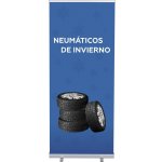 Jansen Display Set Roll-baneru Budget s vytištěným motivem, Zimní pneumatiky, španělsky, 870 x 2080 mm – Zboží Dáma