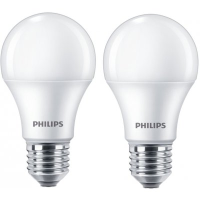 Philips 8719514471016 LED žárovka CorePro E27 10W/75W 1055lm 4000K A60 bílá 2-set – Hledejceny.cz