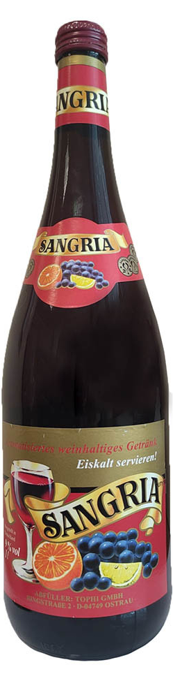 Sangria Condoe 9% 1 l (holá láhev)