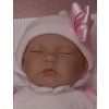Panenka Asivil Realistické spící miminko holčička Marta