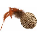 Magic Cat míček mořská tráva s pírky 9 cm – Zboží Dáma