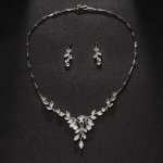 Éternelle souprava šperků Swarovski Elements Marcy SET2063 Bílá/čirá – Zboží Dáma