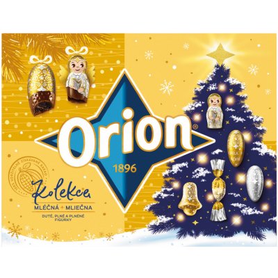 Orion Vánoční kolekce rodinná mléčná 740 g – Zboží Dáma