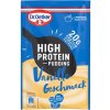 Puding Dr. Oetker Pudinkový prášek s vysokým obsahem proteinu s vanilkovou příchutí 55 g