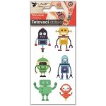 Tetovací obtisky 10 5x6cm roboti – Sleviste.cz