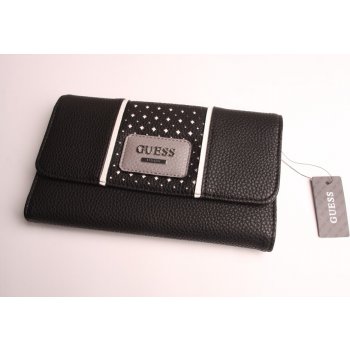 Guess Dámská prošívaná peněženka SWVG6109670-BLA černá
