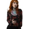 Dámská Trička KILLSTAR Blood Rose KSRA011496 Black/Red