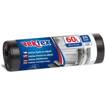 Vektex Pytel 60L 20ks 9 µm černé – Sleviste.cz