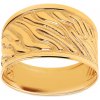 Prsteny iZlato Forever Zlatý prsten se strukturovaným vzorem Agate IZ14821