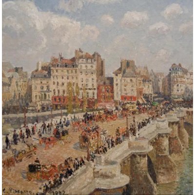 Grafika Pissarro : Le Pont-Neuf 1902 1000 dílků – Zboží Mobilmania