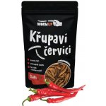 WormUP Křupaví červíci s chilli výhodné balení 80 g – Zboží Mobilmania