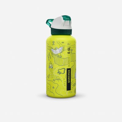 QUECHUA Turistická hliníková láhev 600 ml