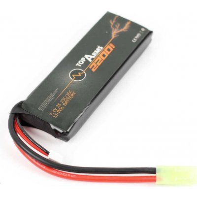 TopArms Li-Pol 7,4V 2200mAh 25/35C - Mini Block – Zboží Dáma