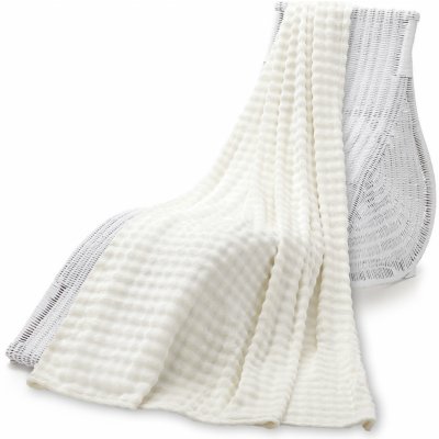 Wooline Hebká beránková deka bílá 150x200 – Zbozi.Blesk.cz