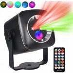 DISCO PROJEKTOR KOULE LASER LED RGB 9 REŽIMŮ S DÁLKOVÝM OVLÁDÁNÍM – Zboží Dáma