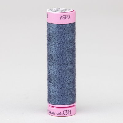 Amann Univerzální šicí nit ASPO 120 polyesterová, modro-šedá 0311, návin 100m – Sleviste.cz