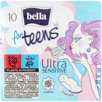 Bella For Teens Ultra Sensitive 10 ks od 35 Kč - Heureka.cz