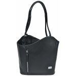 Elegantní kabelka a batoh 2v1 Emily černá – Sleviste.cz