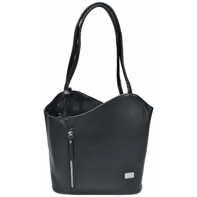 Elegantní kabelka a batoh 2v1 Emily černá – Sleviste.cz