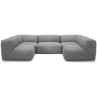 Hector Rohová modulová zahradní pohovka Vacuum VII 315 cm šedá – Hledejceny.cz