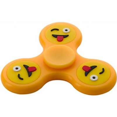 Antistresový Fidget Spinner Emoji žlutý – Zboží Mobilmania