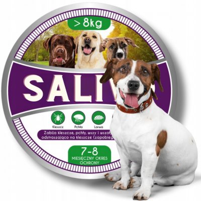 Salivo Obojek proti parazitům PROTI KLÍŠŤATŮM 8 MĚSÍCŮ 60 g – Hledejceny.cz