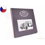 Etex Pánský látkový kapesník v dárkové krabičce Vintage Auto 1ks – Zboží Dáma