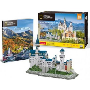 CubicFun 3D puzzle National Geographic Neuschwanstein 121 ks